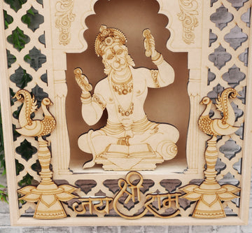 Big Jharokha Set with Hanuman Ji with Free Shipping